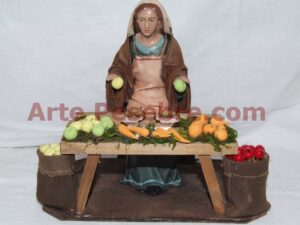 Pastora con fruta
