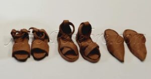 Sandalias romanas y babuchas árabes