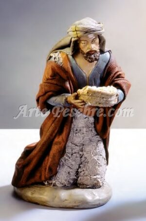 Pastor adorando, 12 cm