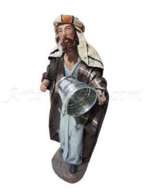 Pastor con una cántara de leche, para figuras de 14 cm