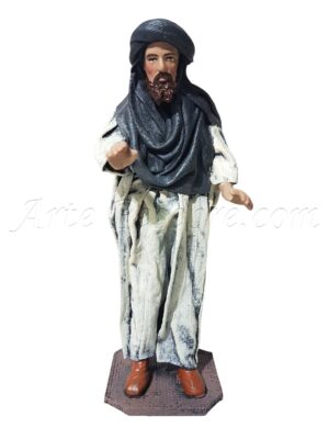 Beduino de pie con botas, 17 cm