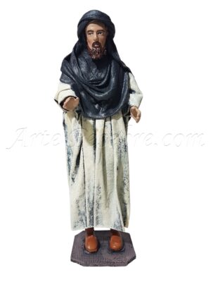 Beduino de pie con botas, 21 cm