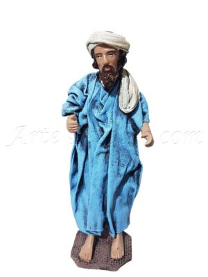 Beduino de pie descalzo, 14 cm