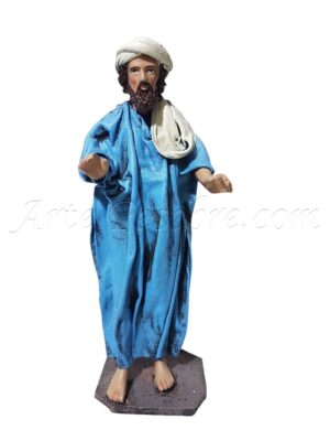Beduino de pie descalzo, 17 cm