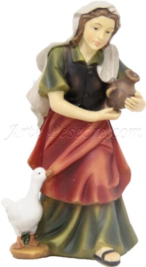 Pastora con pato