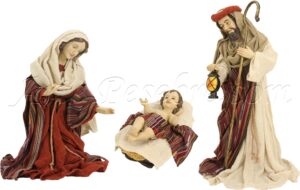 Nacimiento 3 piezas entelado