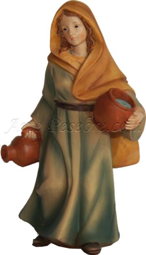 Pastora con dos jarras