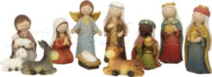 Nacimiento 11 piezas estilo infantil