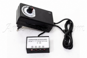 Adaptador led, conector DC de 2,5 mm