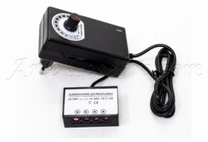 Adaptador led, conector DC múltiple