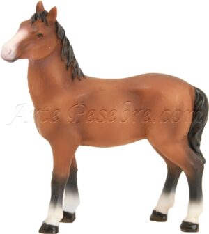 Caballo marrón