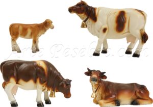 Grupo de 4 vacas