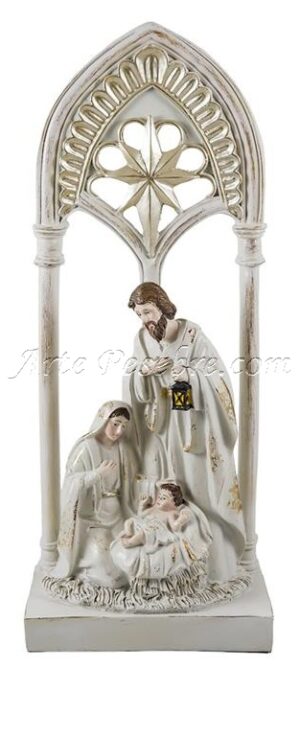 Misterio crema en arco