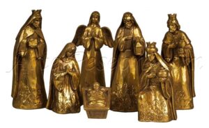 Misterio 7 pzas. dorado