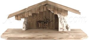 Pesebre para fig. de 9-11 cm