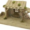 Pesebre para fig. de 9-11 cm