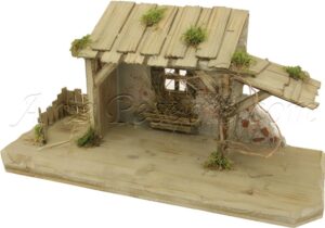 Pesebre para fig. de 9-11 cm