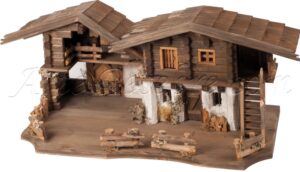 Pesebre para fig. de 12-14 cm