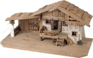 Pesebre para fig. de 12-14 cm
