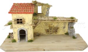 Pesebre para fig. de 9-11 cm
