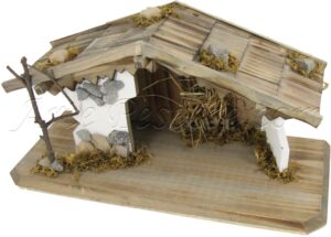 Pesebre para fig. de 8-10 cm
