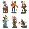 Lote de 10 fig. surtidas en colores vivos