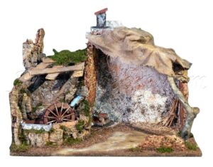 Portal con luz y bomba de agua