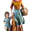 Pastora con niño