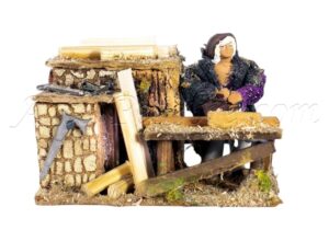 Carpintero para fig. de 8 cm con movimiento