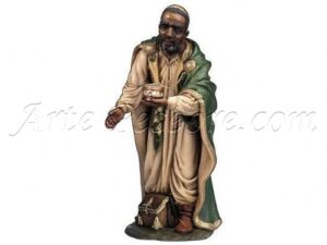 Rey Baltasar pintado a mano