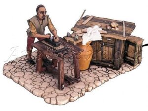 Carpintero con movimiento