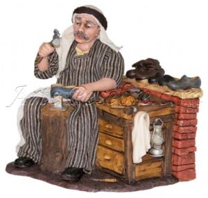 Zapatero árabe con movimiento