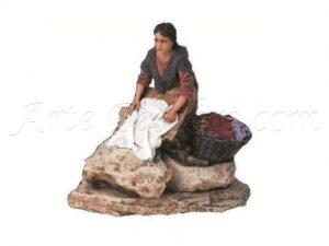 Lavandera con movimiento