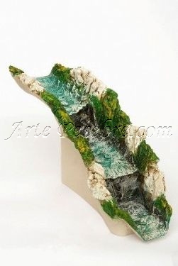 Río y cascada doble