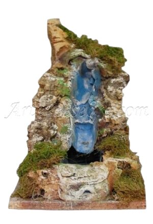 Cascada con bomba de agua