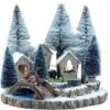 Paisaje con nieve y luz