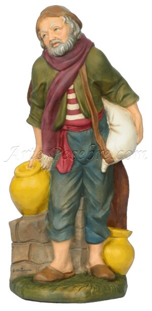 Anciano con ánforas