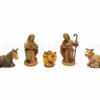 Nacimiento 5 pzas. aspecto madera