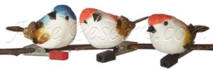 Pájaro con pinza colores surtidos