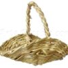 Cesta de junco plana