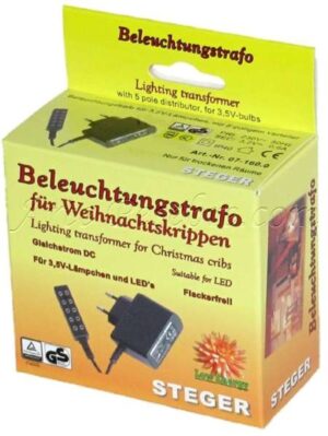 Transformador enchufable con regleta de conexión