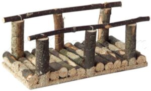 Puente con vigas redondas