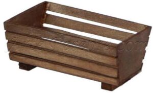 Cuna en madera con patas