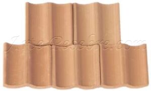 Teja ondulada para techo 98 ud.