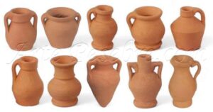 Jarras de barro 10 ud. surtidas