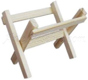 Caballete en madera natural