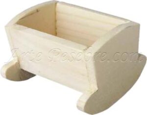 Cuna en madera