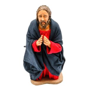 Jesús en el huerto de los olivos con movimiento